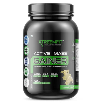 Mass Gainer Powder for Men and Women 1kg (Kesar Kulfi) Weight Gain