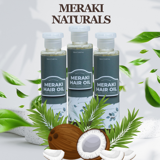 Meraki Hair Oil for Hair Care Best Natural & Organic Solution