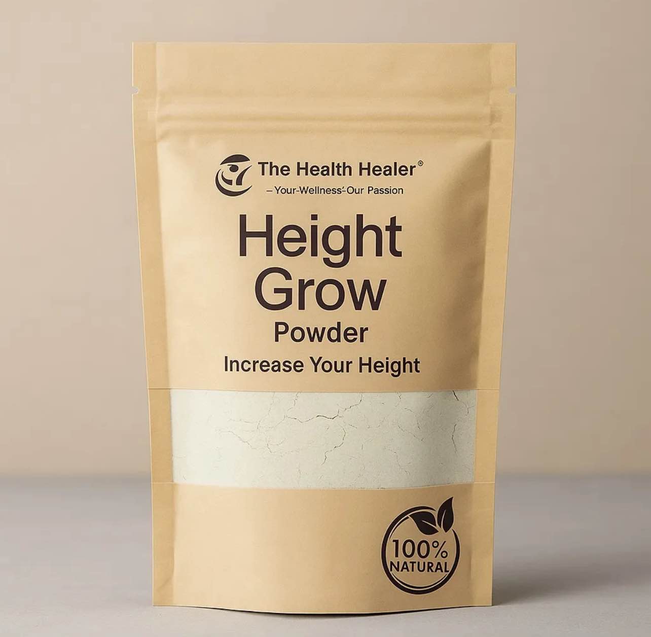 The Health Healer Height Grow Powder Natural